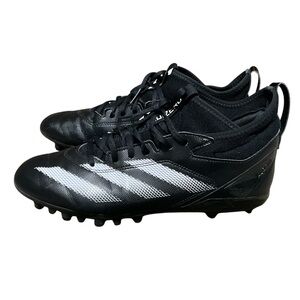 Adidas  Adizero  football  cleatsvMen's Black and White size 11